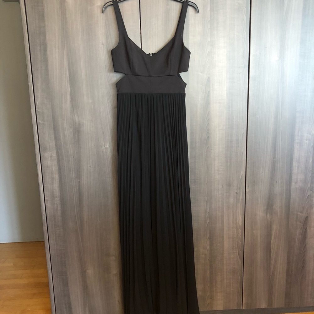 COPY - Long black maxi dress with cut outs on the side